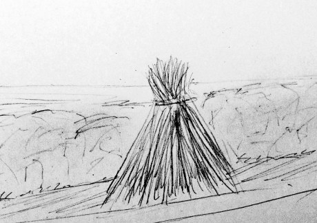 Guy Sherwin: Connemara drawing